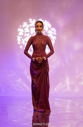 Benaya Skirt Anagram (Wine)